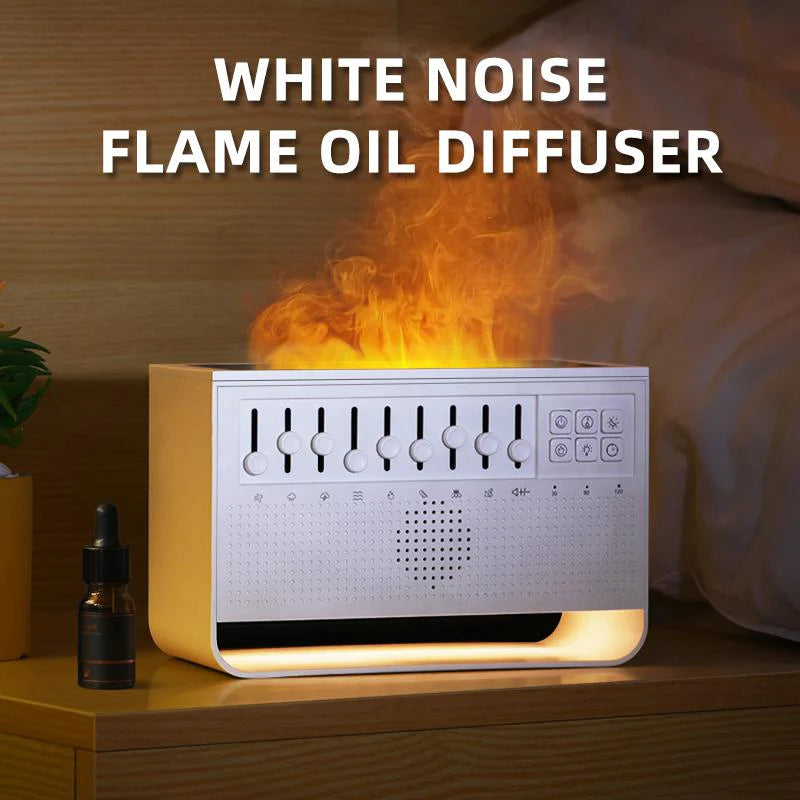 3 in 1 Bluetooth Speaker White Noise Nature Sound Sleep Night Light Humidifier